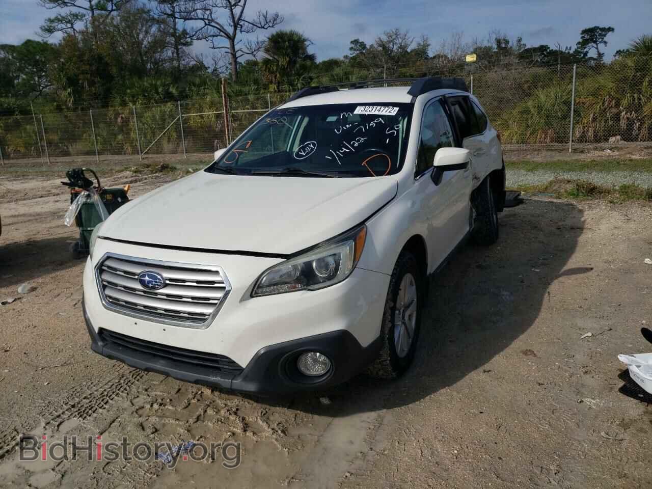 2015 SUBARU OUTBACK - VIN: 4S4BSBCC4F3237159 - Фото 2