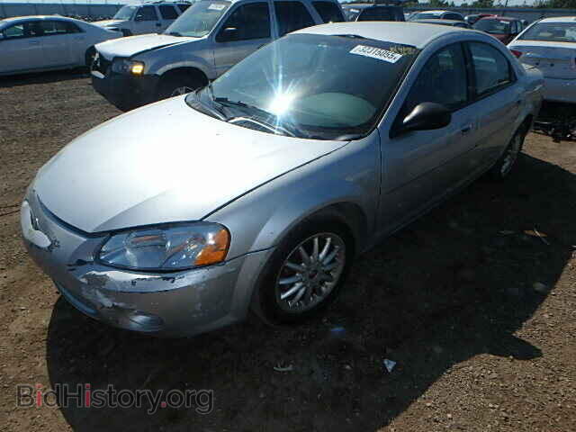 2002 CHRYSLER SEBRING - VIN: 1C3EL46X12N256344 - Фото 2