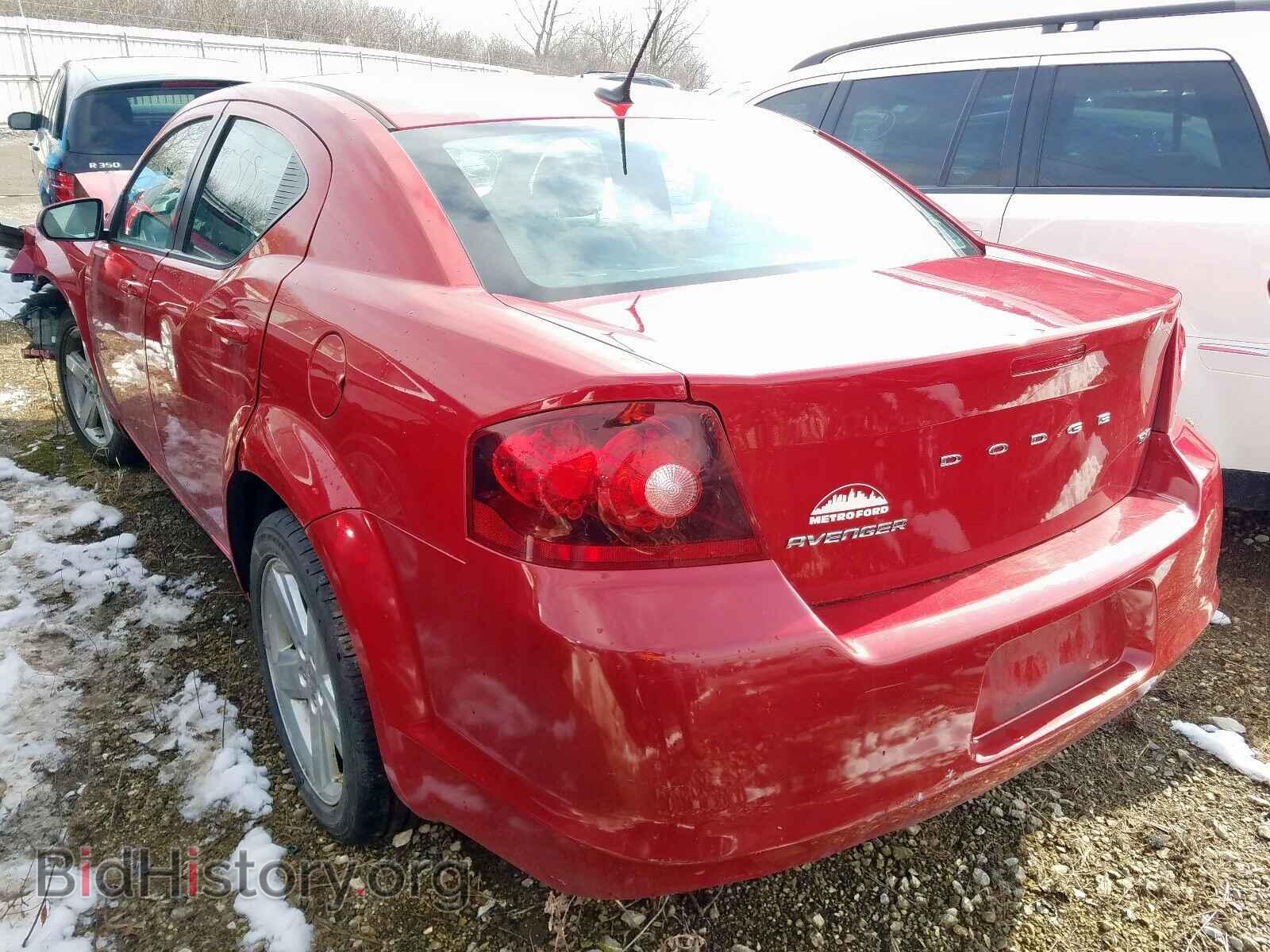 2013 DODGE AVENGER - VIN: 1C3CDZCB4DN708428 - Photo 3