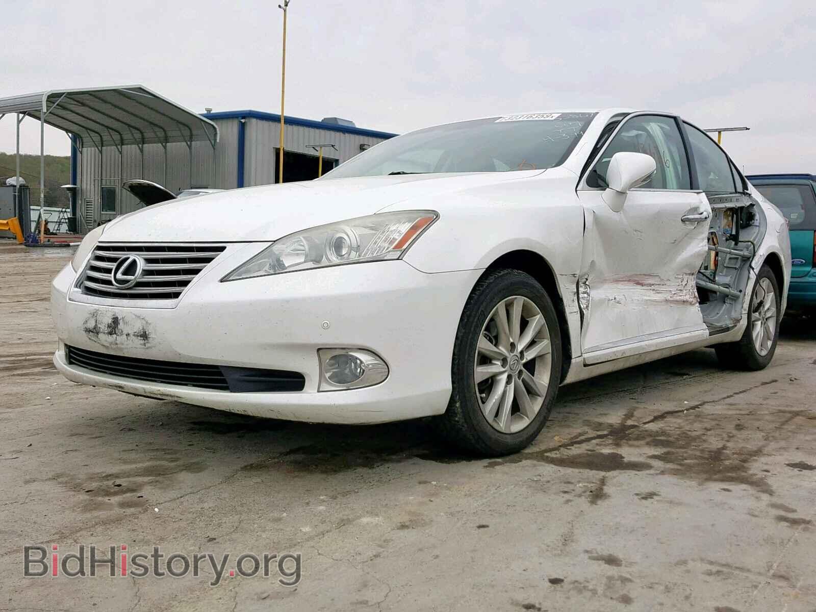 2010 LEXUS ES350 - VIN: JTHBK1EG9A2390843 - Фото 2