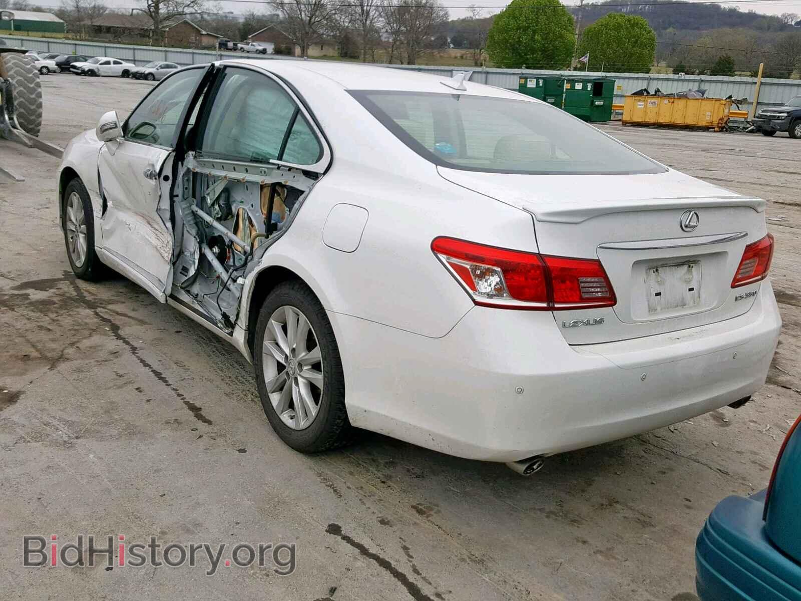 2010 LEXUS ES350 - VIN: JTHBK1EG9A2390843 - Фото 3