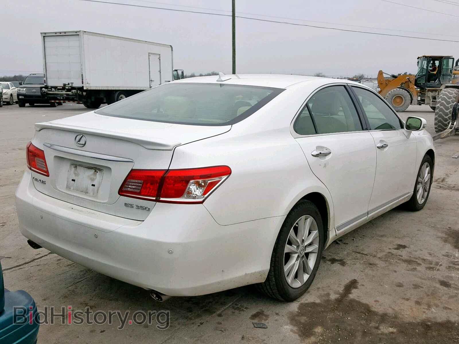 2010 LEXUS ES350 - VIN: JTHBK1EG9A2390843 - Фото 4