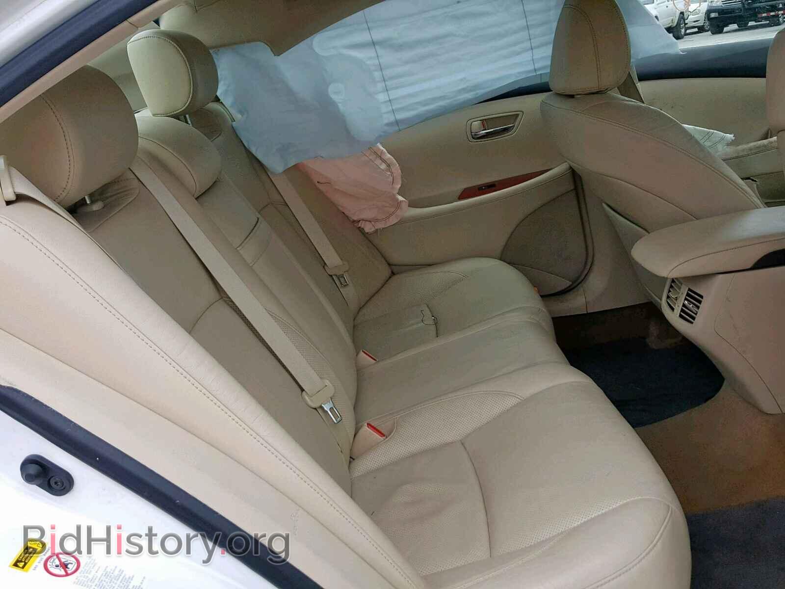 2010 LEXUS ES350 - VIN: JTHBK1EG9A2390843 - Фото 6