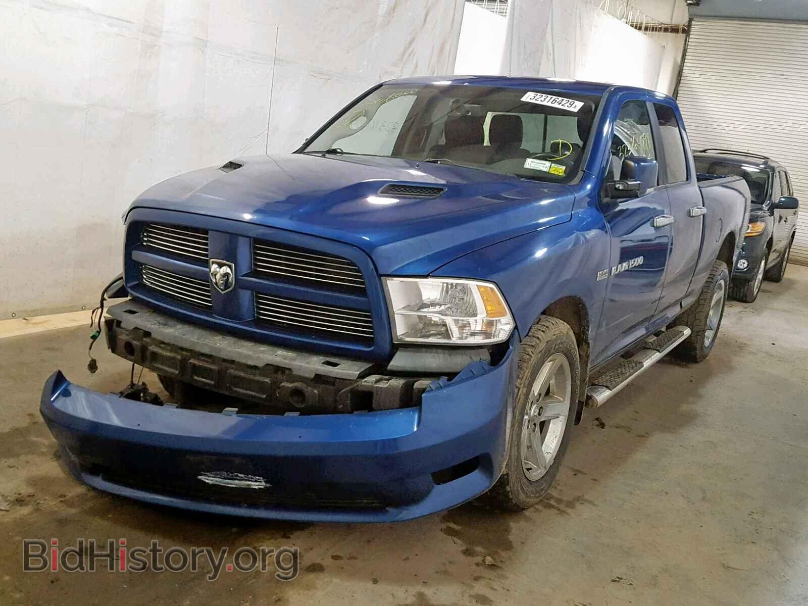 2011 DODGE RAM 1500 - VIN: 1D7RV1GT4BS610155 - Фото 2
