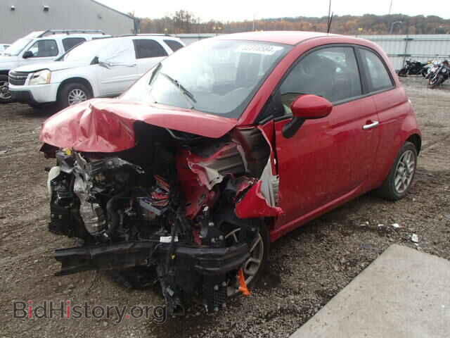 2012 FIAT 500 - VIN: 3C3CFFAR7CT228164 - Фото 2