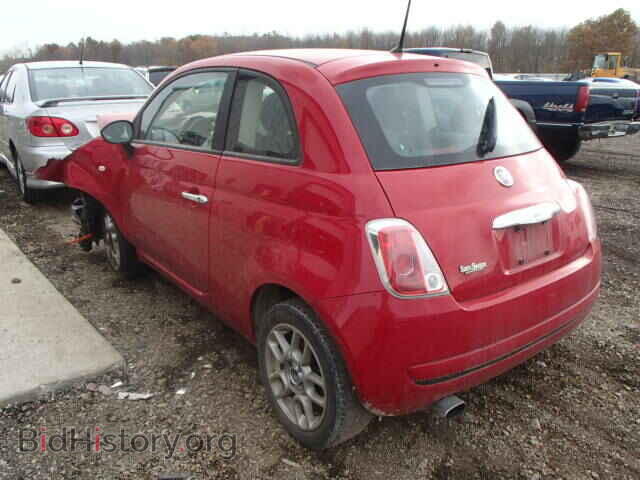 2012 FIAT 500 - VIN: 3C3CFFAR7CT228164 - Фото 3