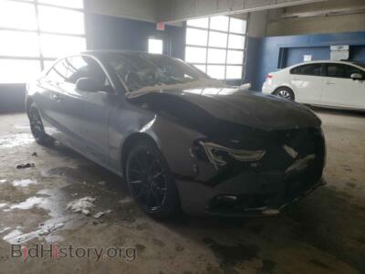 2013 Audi A5 A5 Premium, gray — VIN WAUCFAFR0DA059019, Copart