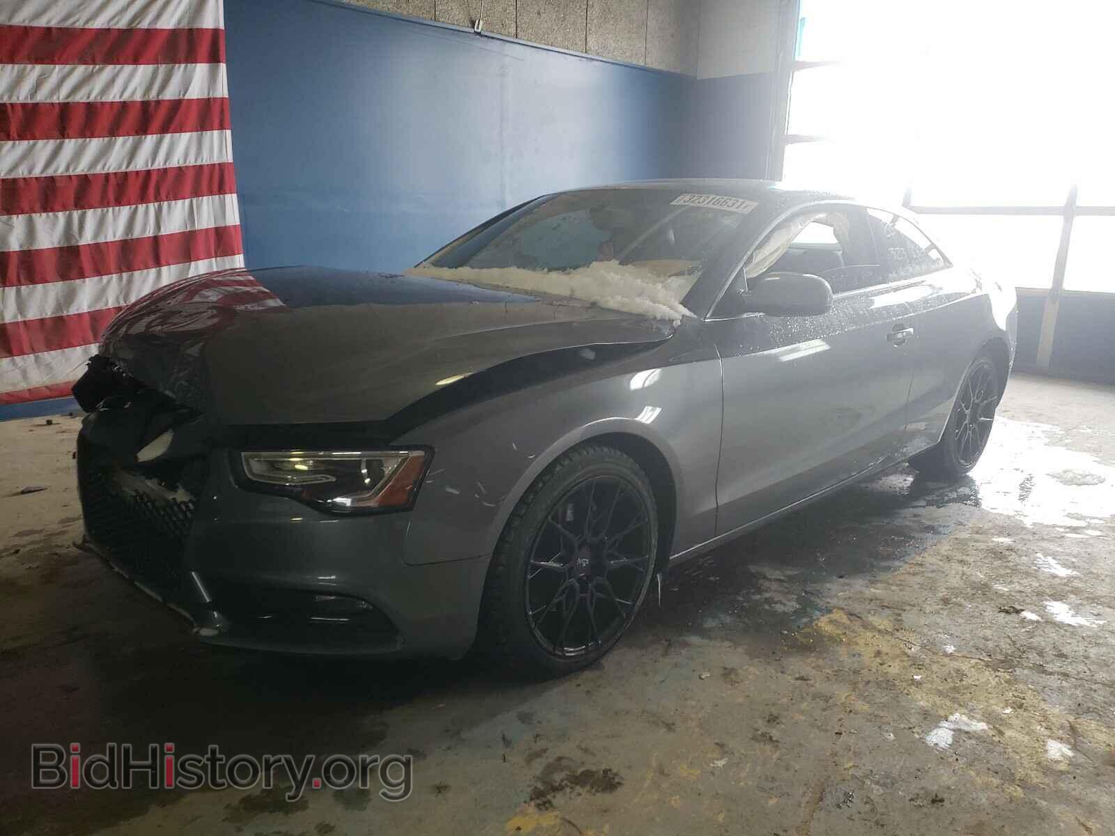 2013 AUDI A5 - VIN: WAUCFAFR0DA059019 - Photo 2