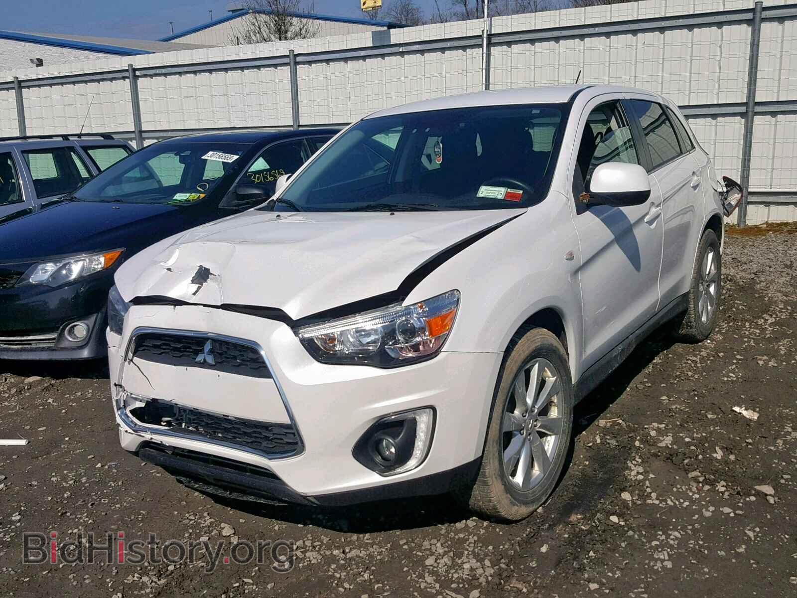 2015 MITSUBISHI OUTLANDER - VIN: 4A4AR4AU3FE014532 - Фото 2