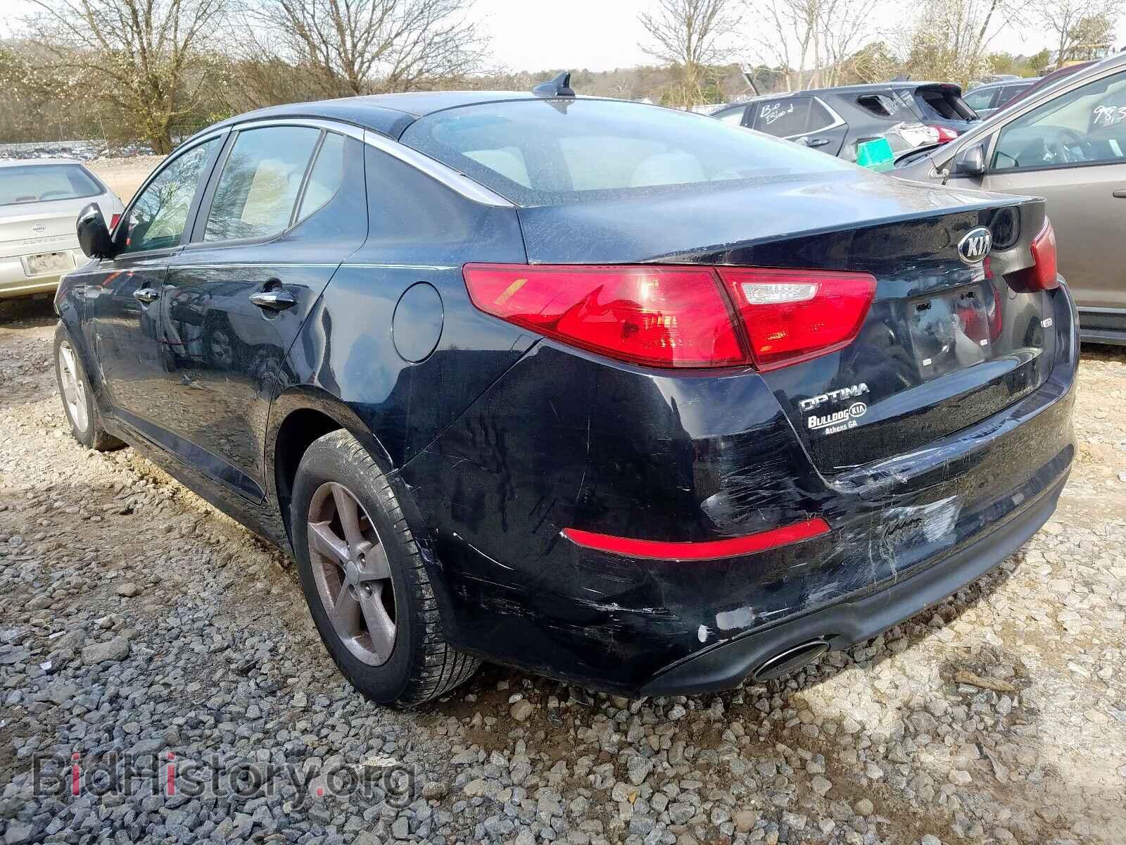 2014 KIA OPTIMA - VIN: 5XXGM4A76EG280728 - Фото 3