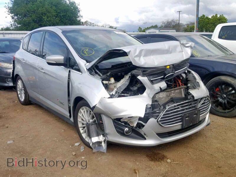 2015 Ford CMAX C-Max Prem (VIN 1FADP5CU0FL108737) — фото 1 из 10, Copart, повреждение: передняя часть