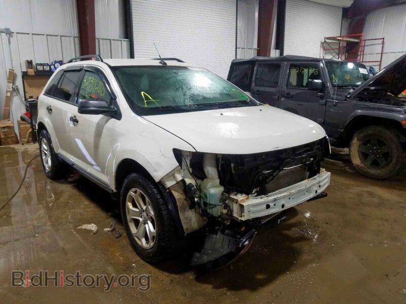 2013 Ford EDGE Edge SE (VIN 2FMDK4GC7DBC61418) — фото 1 из 10, Copart, повреждение: передняя часть