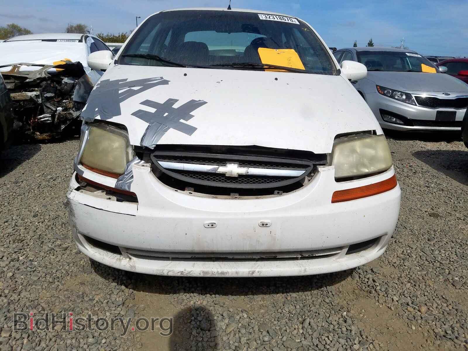 2005 CHEVROLET AVEO - VIN: KL1TD52635B470302 - Фото 9