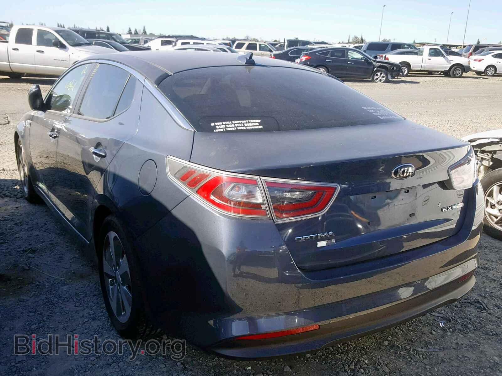 2014 KIA OPTIMA HYB - VIN: KNAGN4AD7E5063032 - Фото 3
