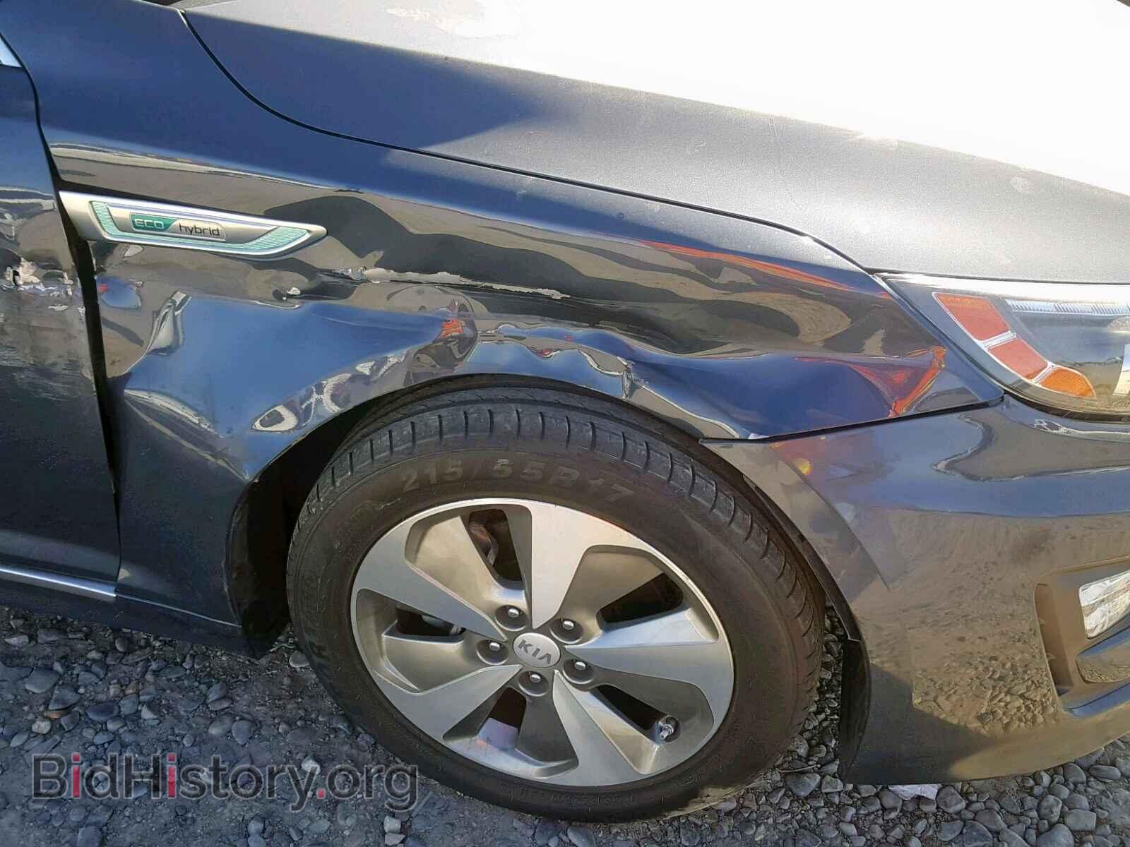 2014 KIA OPTIMA HYB - VIN: KNAGN4AD7E5063032 - Фото 9