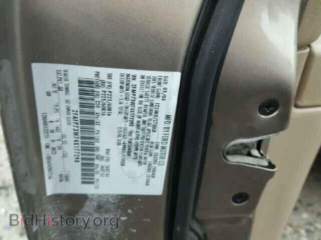 2004 FORD CROWN VIC - VIN: 2FAFP73W74X177298 - Фото 10