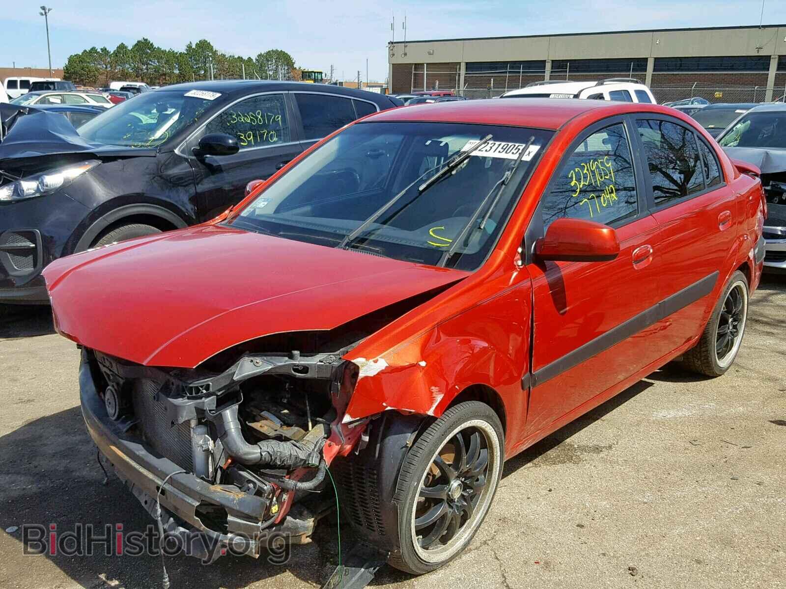 2008 KIA RIO BASE - VIN: KNADE123486299529 - Фото 2