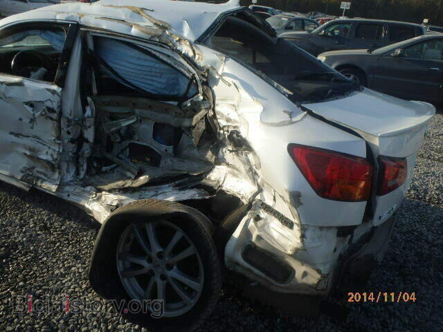 2007 LEXUS IS350 - VIN: JTHBE262572012544 - Фото 9