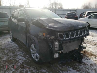 2021 Jeep COMPASS Compass LA, black — VIN 3C4NJDBB5MT502830, Copart