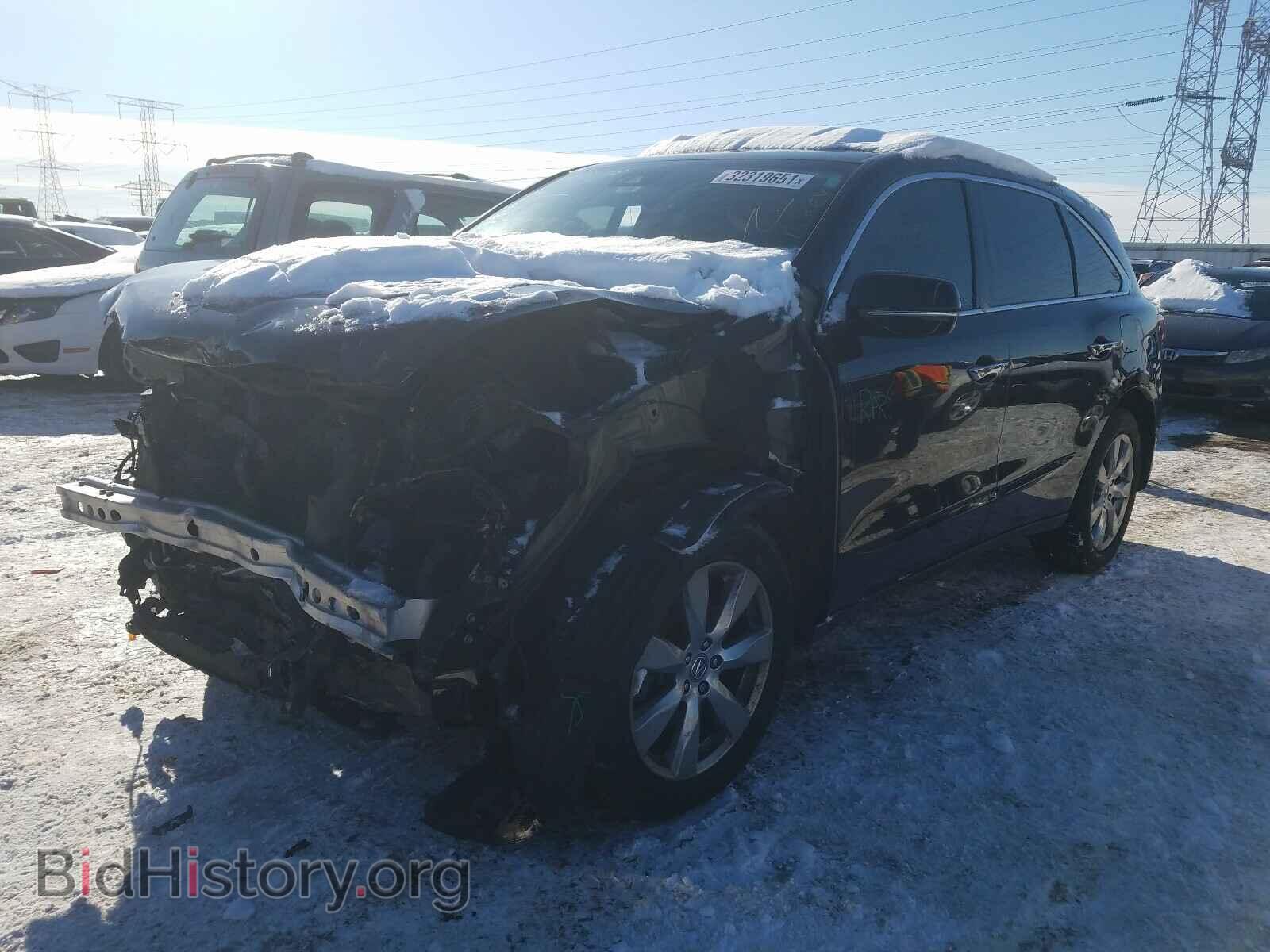 2016 ACURA MDX - VIN: 5FRYD4H44GB033356 - Фото 2
