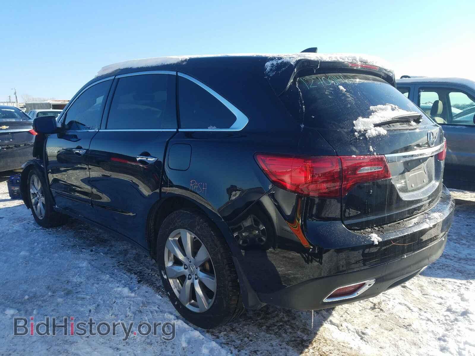 2016 ACURA MDX - VIN: 5FRYD4H44GB033356 - Фото 3