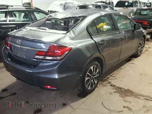 2013 HONDA CIVIC - VIN: 19XFB2F83DE045072 - Фото 4