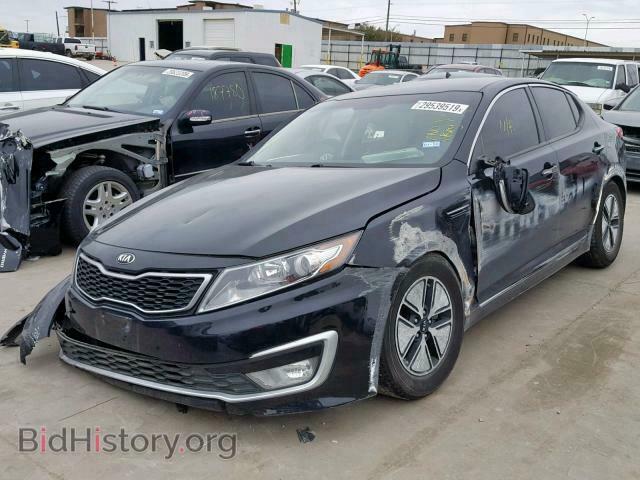 2013 KIA OPTIMA HYB - VIN: KNAGM4AD1D5040377 - Фото 2