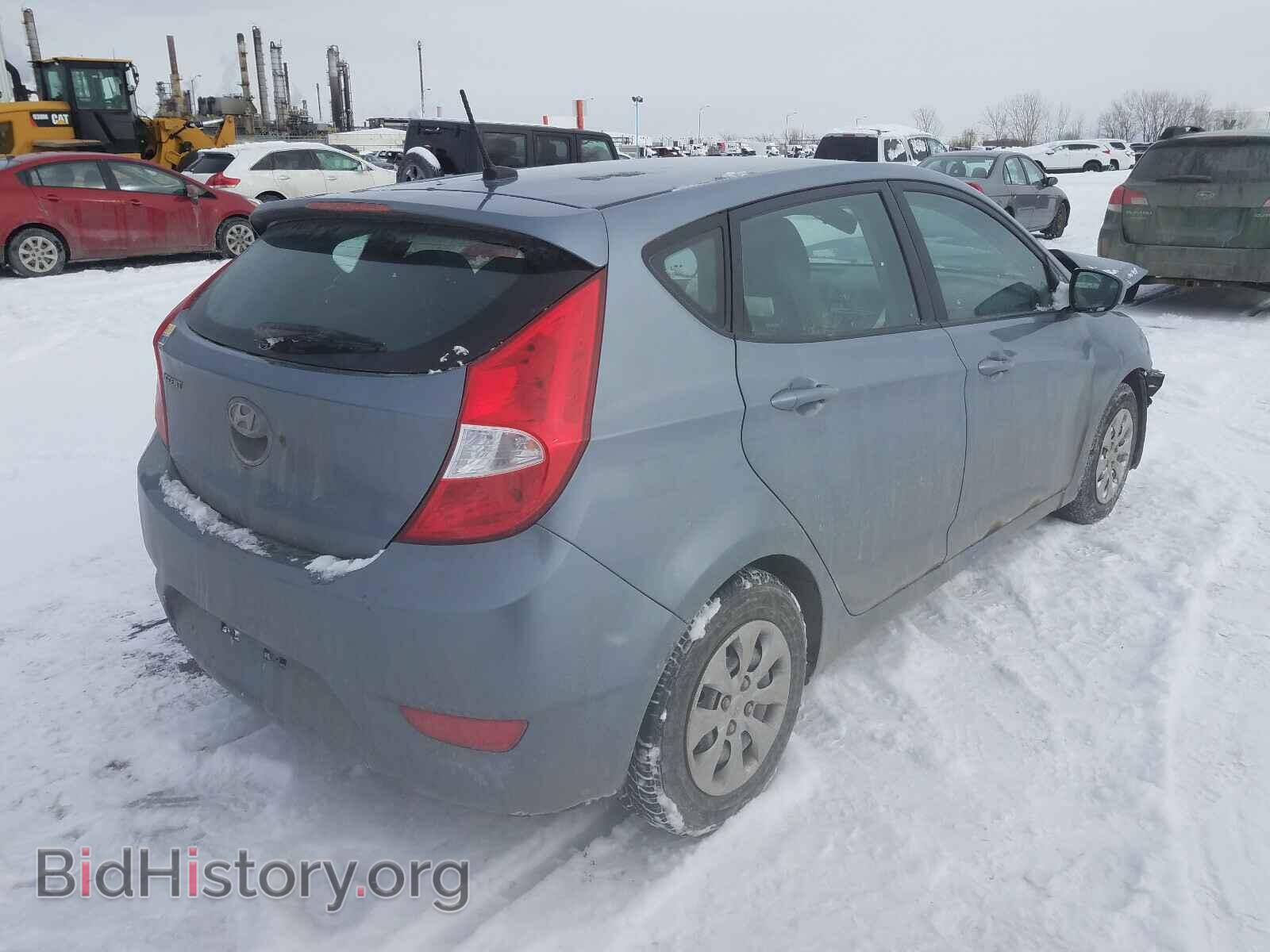 2017 HYUNDAI ACCENT - VIN: KMHCT5AE0HU357061 - Фото 4