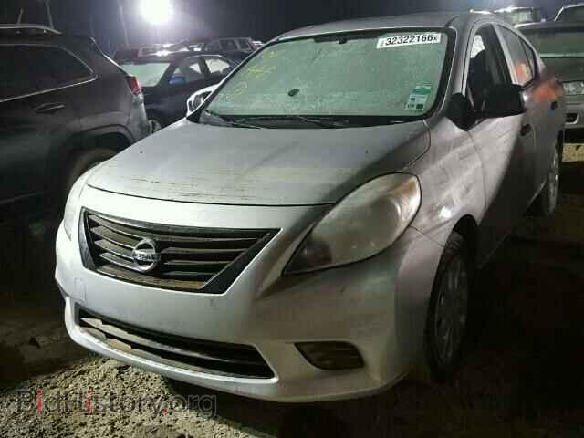 2014 NISSAN VERSA - VIN: 3N1CN7AP9EL877814 - Фото 2