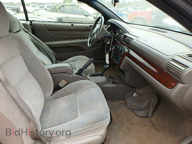2002 CHRYSLER SEBRING - VIN: 1C3EL45R12N197198 - Фото 5