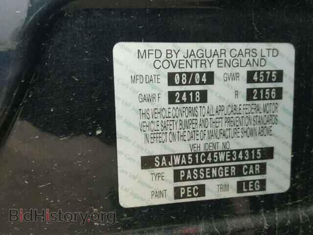 2005 JAGUAR X-TYPE - VIN: SAJWA51C45WE34315 - Фото 10