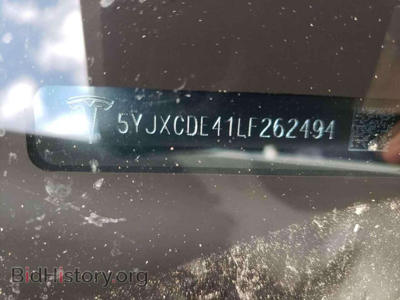 2020 TESLA MODEL X - VIN: 5YJXCDE41LF262494 - Photo 10