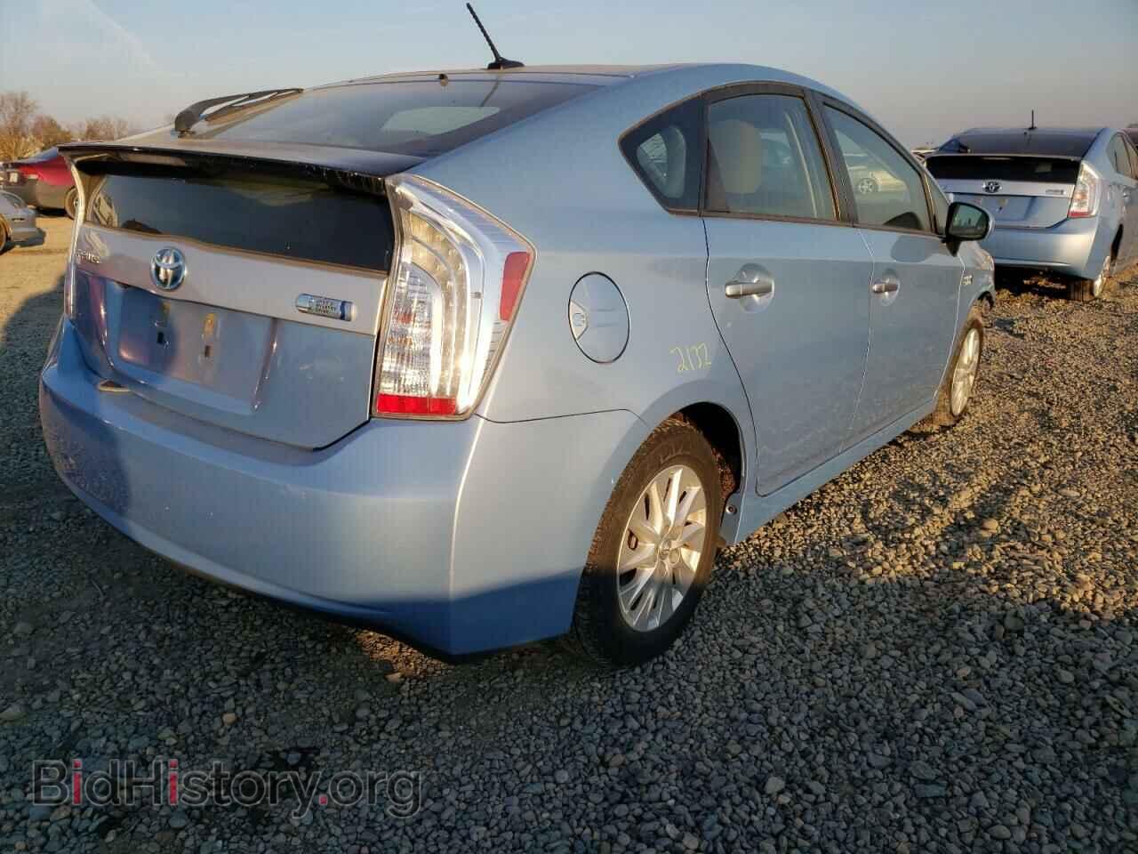 2014 TOYOTA PRIUS - VIN: JTDKN3DP8E3054039 - Фото 4