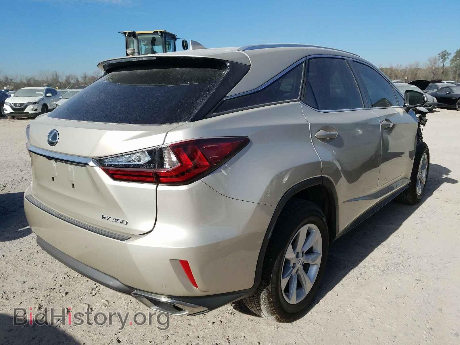 2017 LEXUS RX350 - VIN: 2T2ZZMCA4HC044041 - Photo 4