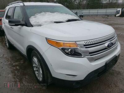 2013 Ford EXPLORER Explorer X, white — VIN 1FM5K8D81DGA27215, Copart