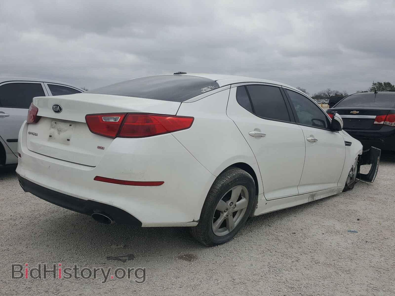 2015 KIA OPTIMA - VIN: KNAGM4A71F5561130 - Фото 4