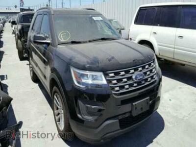 2016 Ford EXPLORER, black — VIN 1FM5K7B88GGA09862, Copart