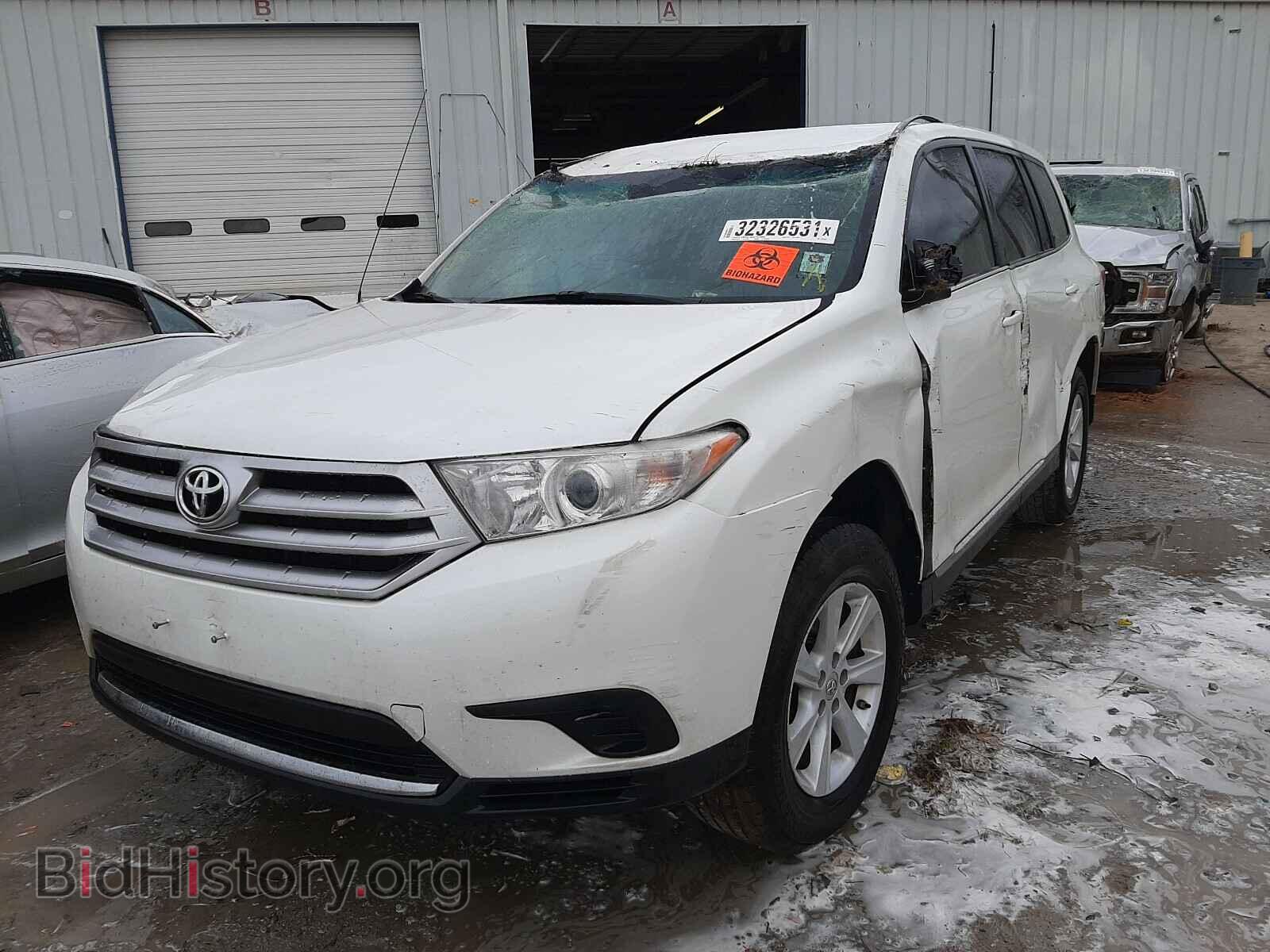 2012 TOYOTA HIGHLANDER - VIN: 5TDZA3EH4CS025618 - Фото 2