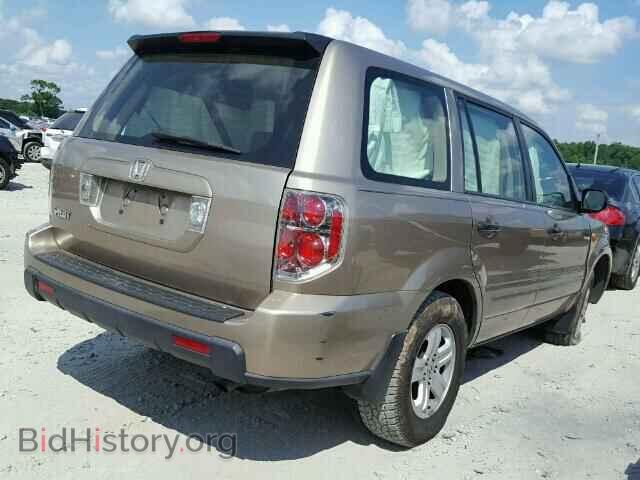 2006 HONDA PILOT - VIN: 5FNYF28186B025054 - Фото 4