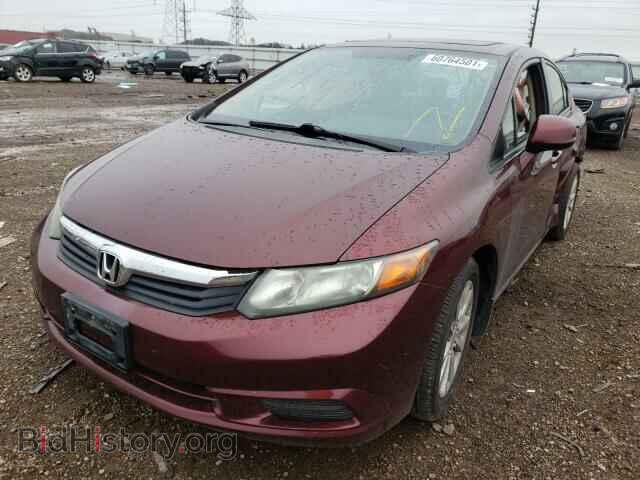 2012 HONDA CIVIC - VIN: 2HGFB2F89CH537268 - Фото 2
