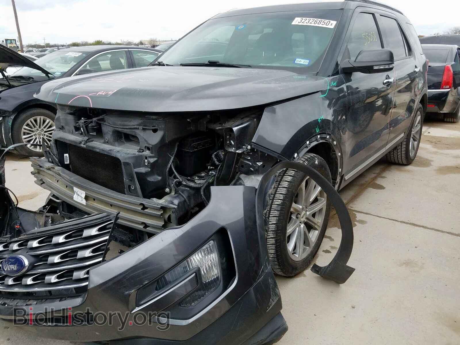 2016 FORD EXPLORER - VIN: 1FM5K7F83GGA99349 - Фото 2