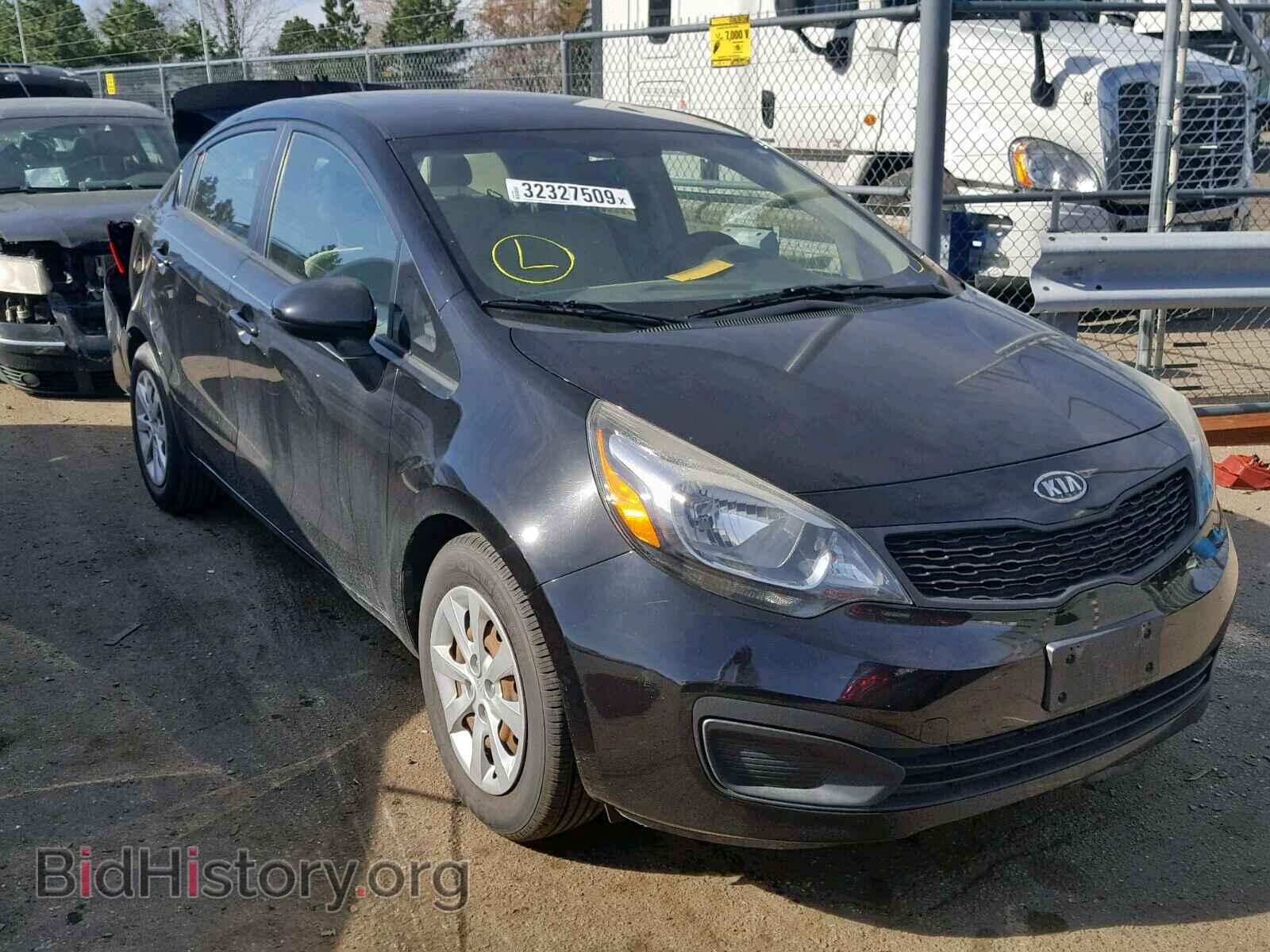 Фотография KNADM4A34C6044605 - KIA RIO 2012