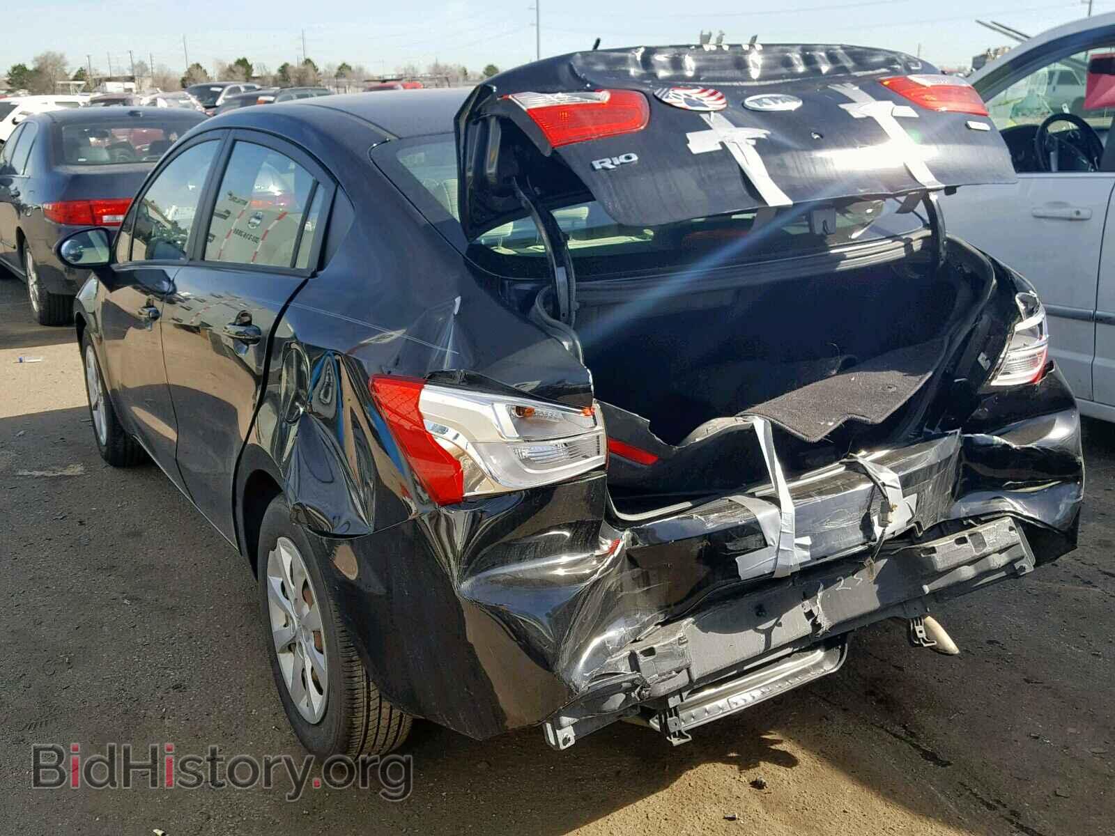 2012 KIA RIO - VIN: KNADM4A34C6044605 - Фото 3