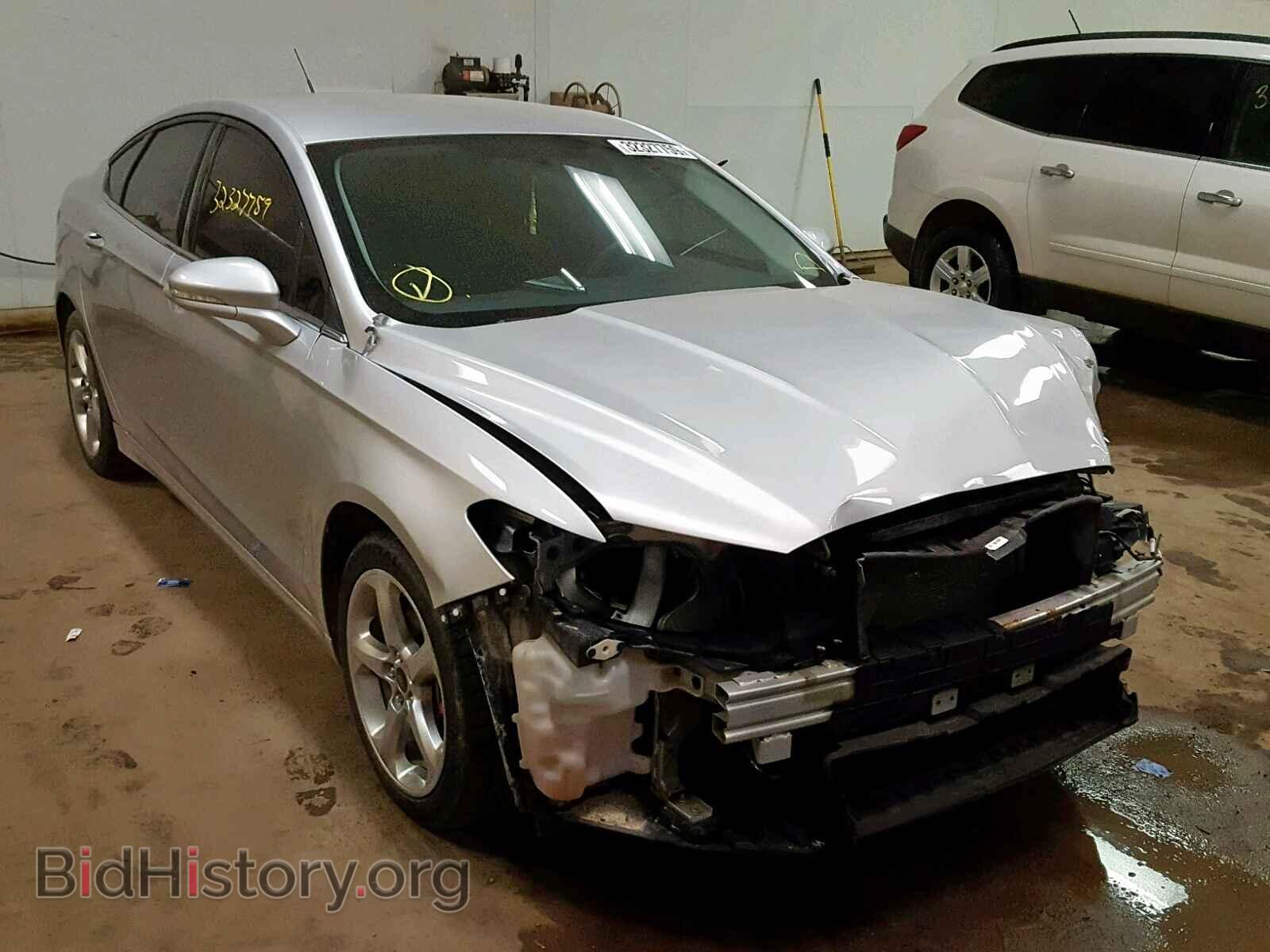 Photo 3FA6P0H78GR156102 - FORD FUSION SE 2016