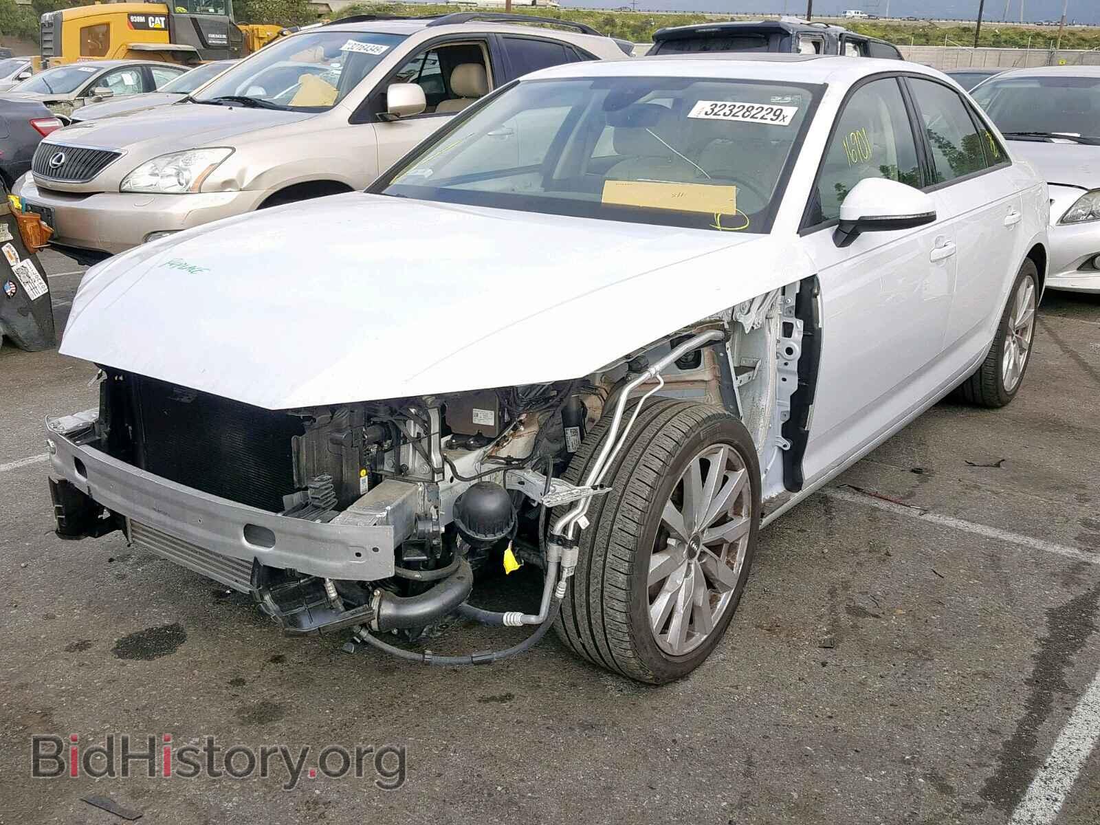 2017 AUDI A4 - VIN: WAUGMAF43HN047991 - Фото 2
