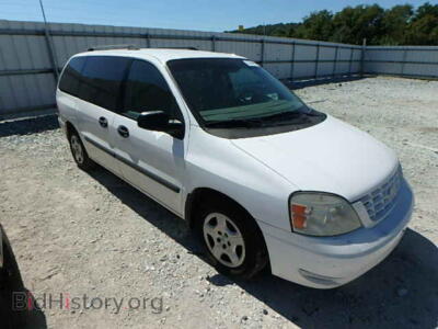 2006 Ford FREESTAR Freestar S, белый — VIN 2FMDA516X6BA47330, Copart