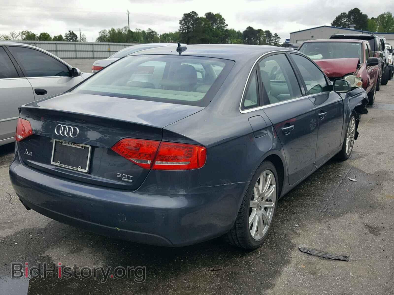 2010 AUDI A4 - VIN: WAUFFAFL8AN024449 - Фото 4
