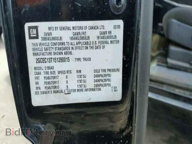 2005 CHEVROLET SILVERADO - VIN: 2GCEC13T151280015 - Фото 10