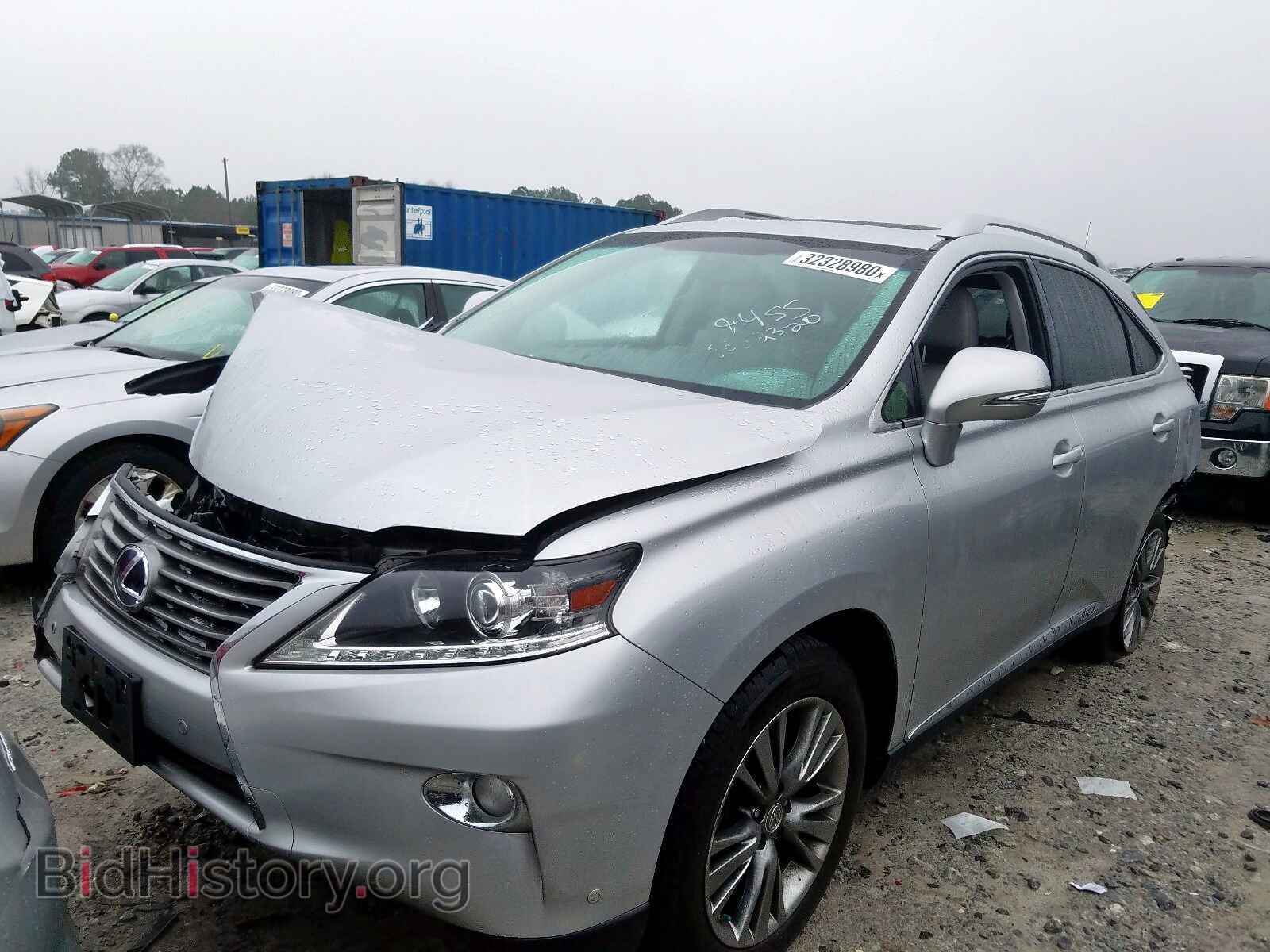 2013 LEXUS RX450 - VIN: JTJBC1BA5D2439455 - Фото 2