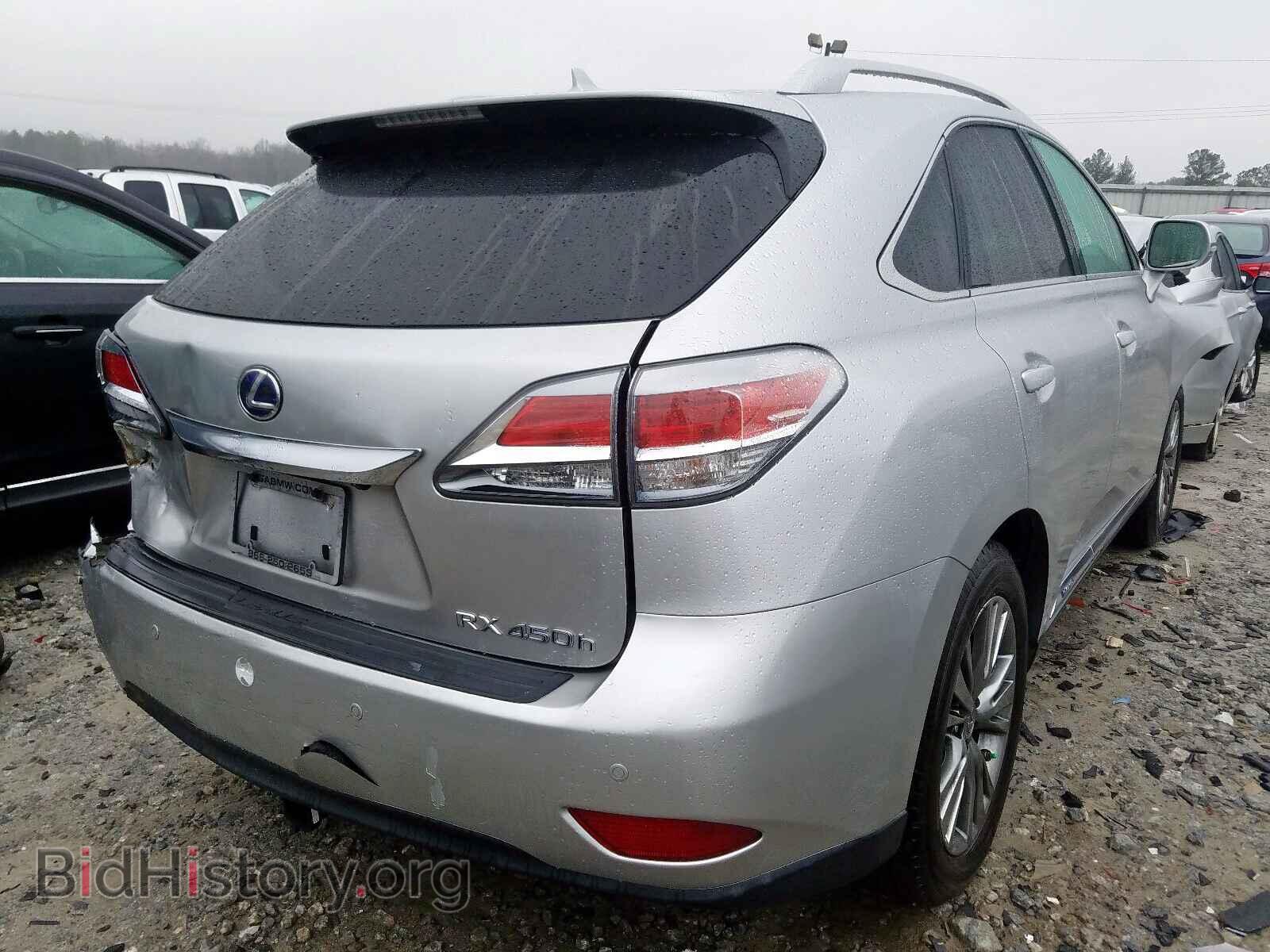 2013 LEXUS RX450 - VIN: JTJBC1BA5D2439455 - Фото 4